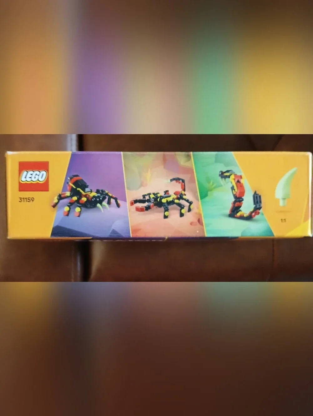 Lego Creator Black and Yellow Surprising Spider NWT Ages 7+ 153 Pieces